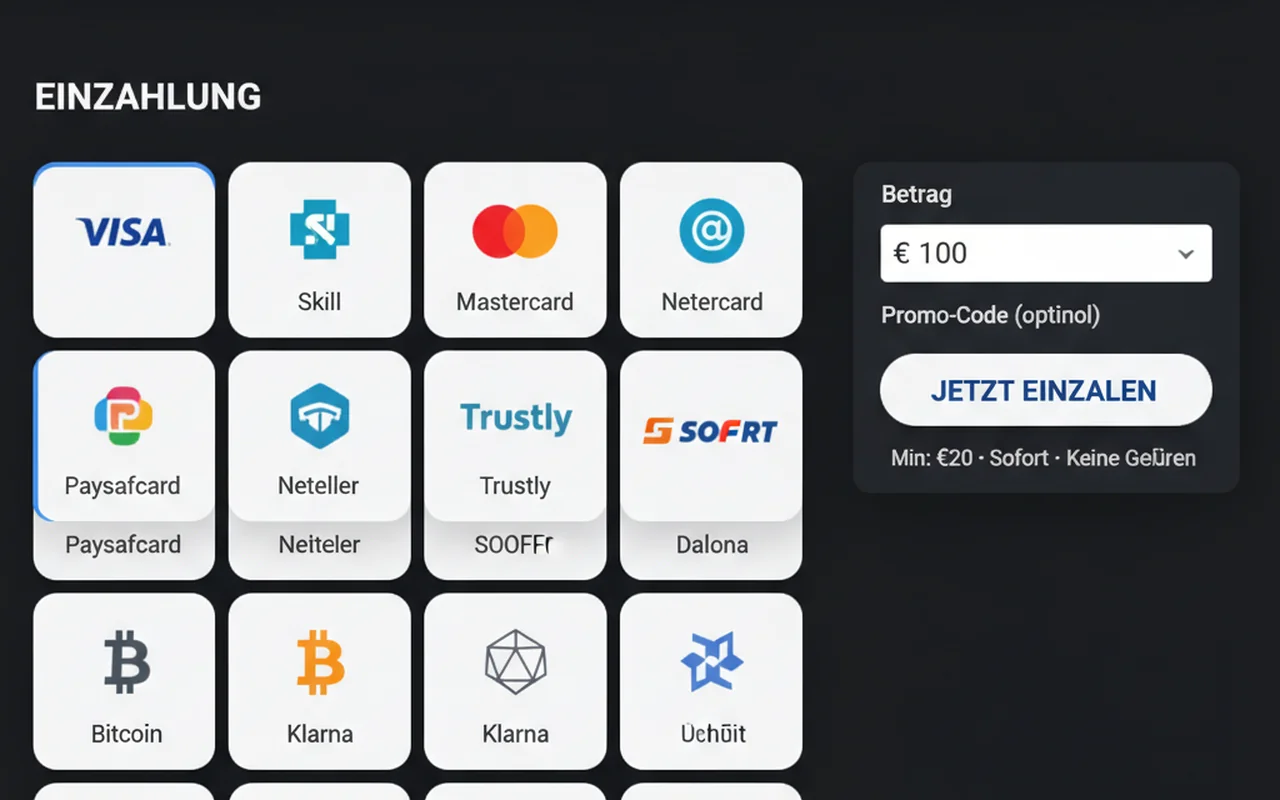Zahlungsmethoden und Auszahlungen – IceBet